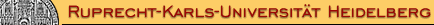 Ruprecht-Karls-Universit�t Heidelberg